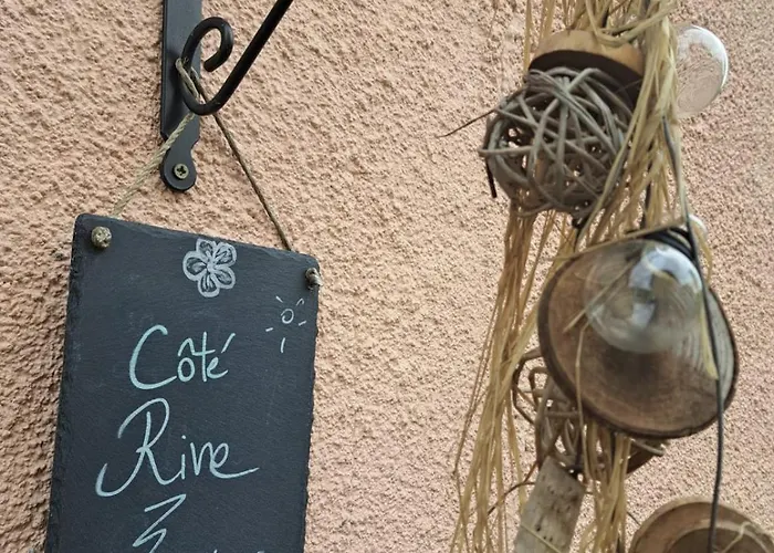 Cote Rive, Au Bord De La Riviere La Moselotte Et Terrasse *